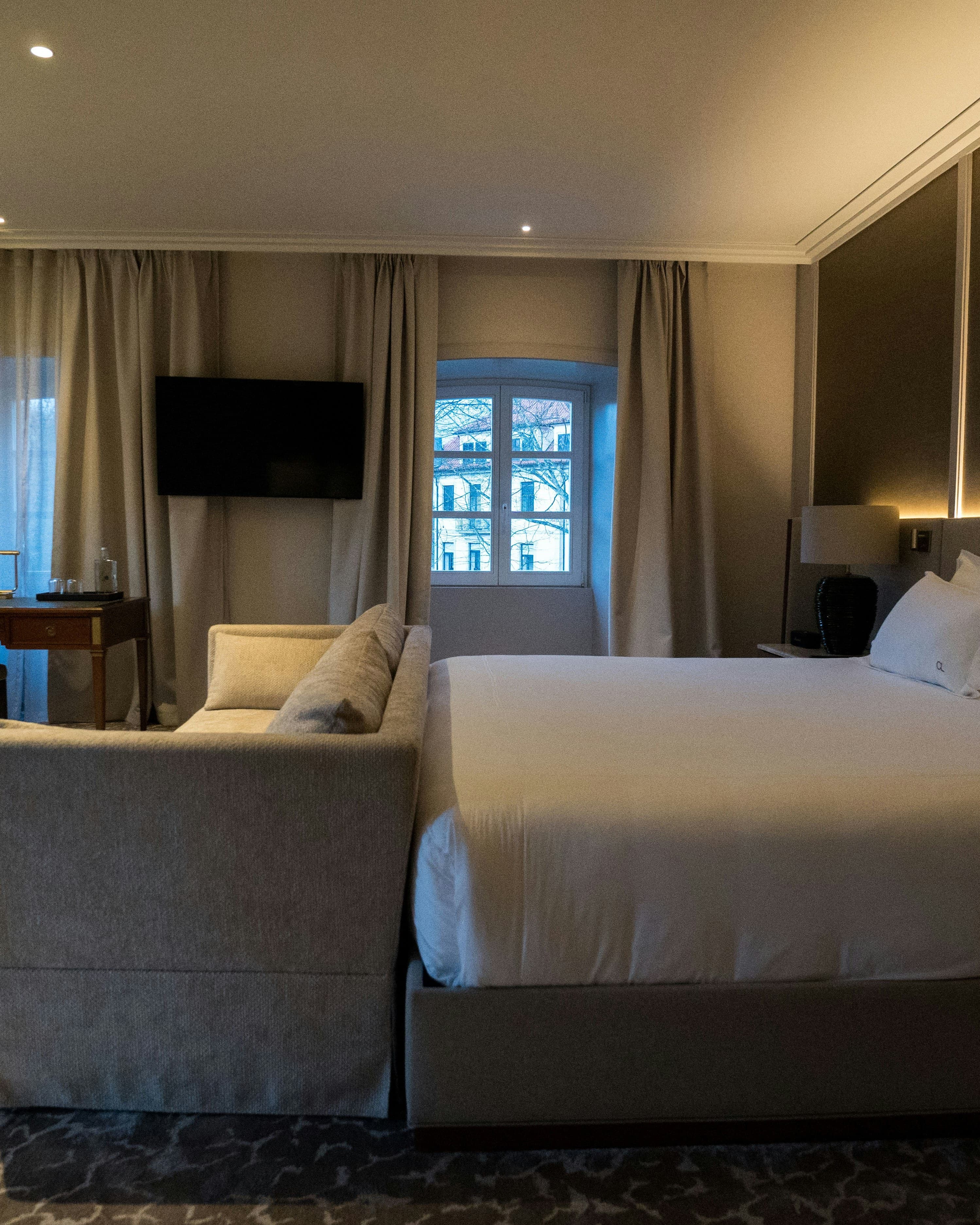 Handpicked luxury hotel suite